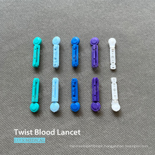 Disposable Twisted Blood Lancet Safety